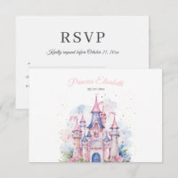 Princess Birthday Party Fairytale Castle Pink Girl