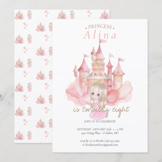 Princess Birthday Party Invitation