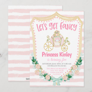 Princess Birthday Party Invitation