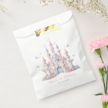 Princess Birthday Party Pink Floral Castle Girls