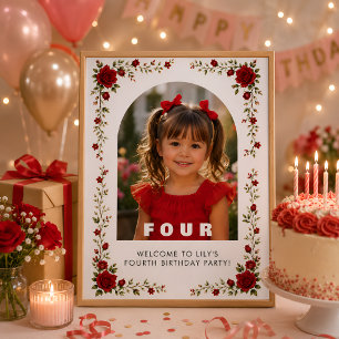 Princess Birthday Party Sign