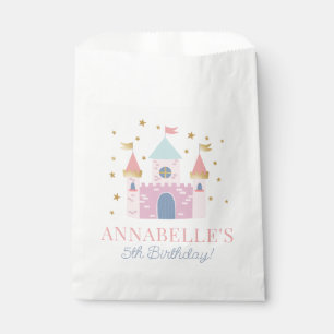 Princess Birthday Party Welcome Poster Favour Bags