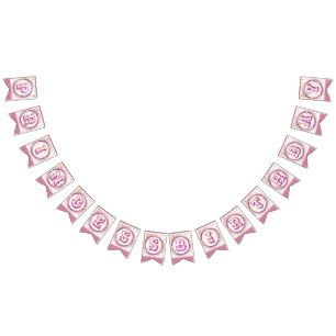 Princess Birthday Pennant Banner Bunting Flags