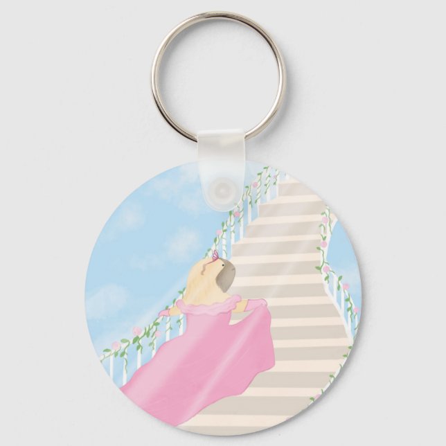 Princess Buffy Key Ring (Front)