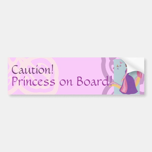 Princess Bumper Sticker (Front)
