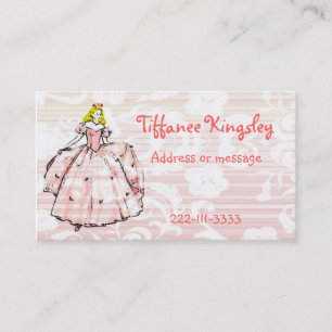 Princess Calling Card