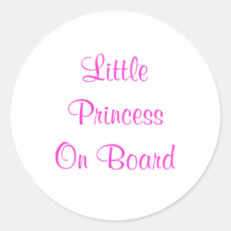 Princess car sticker