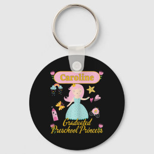 Princess Caroline 2026 Personalised Preschool Grad Key Ring
