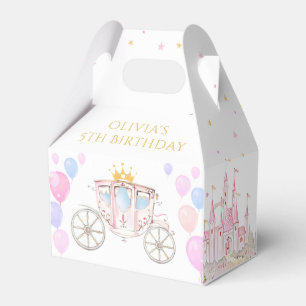 Princess Castle Birthday Party Favour Box