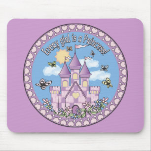 Princess Castle Mouse Pad