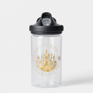 Princess Castle Personalised Water Bottle 