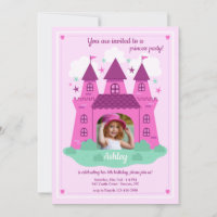 Princess Castle Photo Birthday Party 
