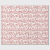 Princess Castle Seamless Pattern