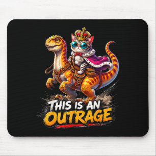 Princess Cat Do Gold Womens Mens Mouse Pad