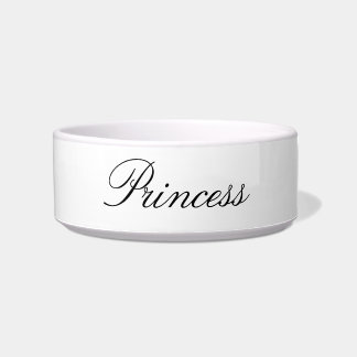 Princess Ceramic Pet Bowl