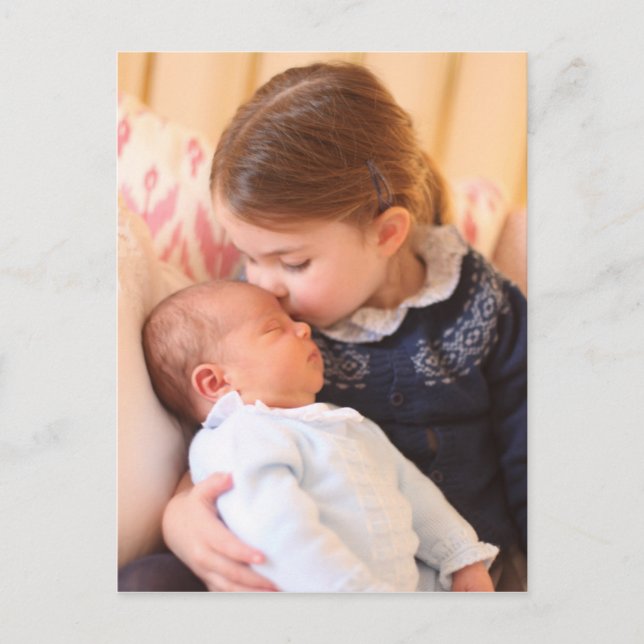 Princess Charlotte and Prince Louis Postcard (Front)
