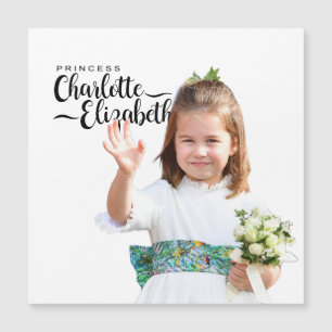 Princess  Charlotte Elizabeth  6th Birthday Magnet