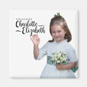Princess Charlotte Elizabeth 6th Birthday Magnet