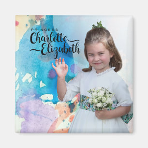 Princess Charlotte Elizabeth 6th Birthday Magnet
