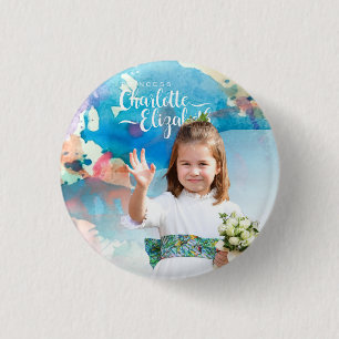 Princess Charlotte Elizabeth 6th Birthday Magnet 3 Cm Round Badge