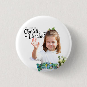 Princess Charlotte Elizabeth 6th Birthday Magnet 3 Cm Round Badge