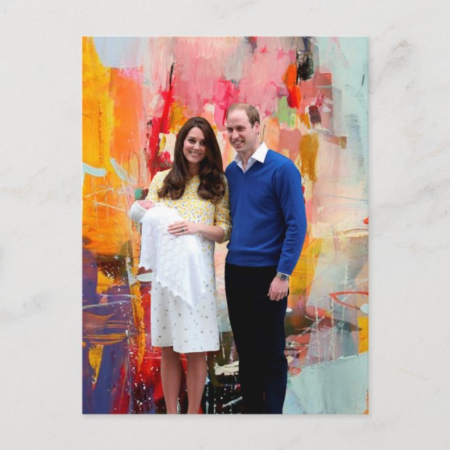 Princess Charlotte Elizabeth Diana Postcard (Front)