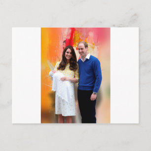 Princess Charlotte Elizabeth Diana Postcard