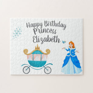 Princess Cinderella Birthday Party Decoration Jigsaw Puzzle