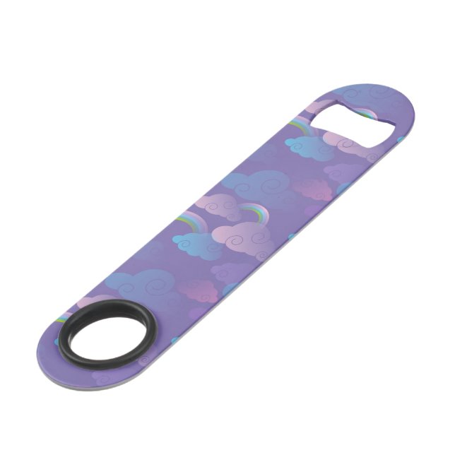Princess Cloudy Sky Purple Blue Clouds Unicorn (Front Angled)