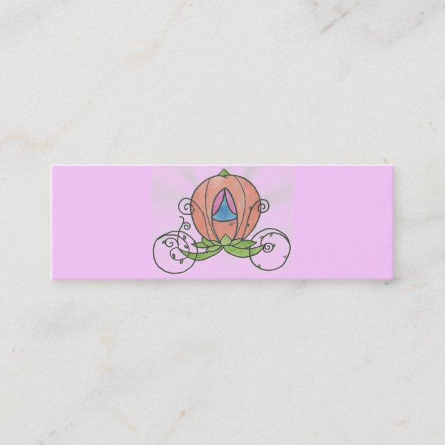 Princess Coach Profile Card (Front)