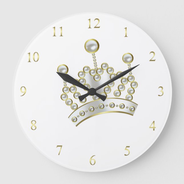 Princess Crown Clock (Front)