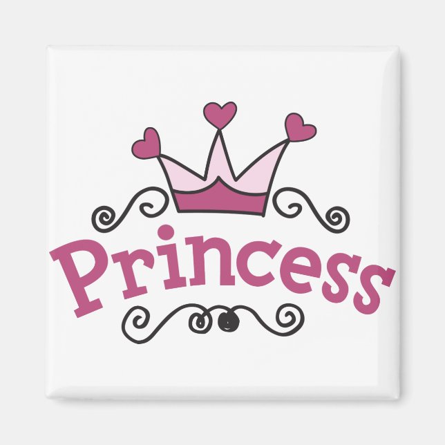 Princess Crown Magnet (Front)