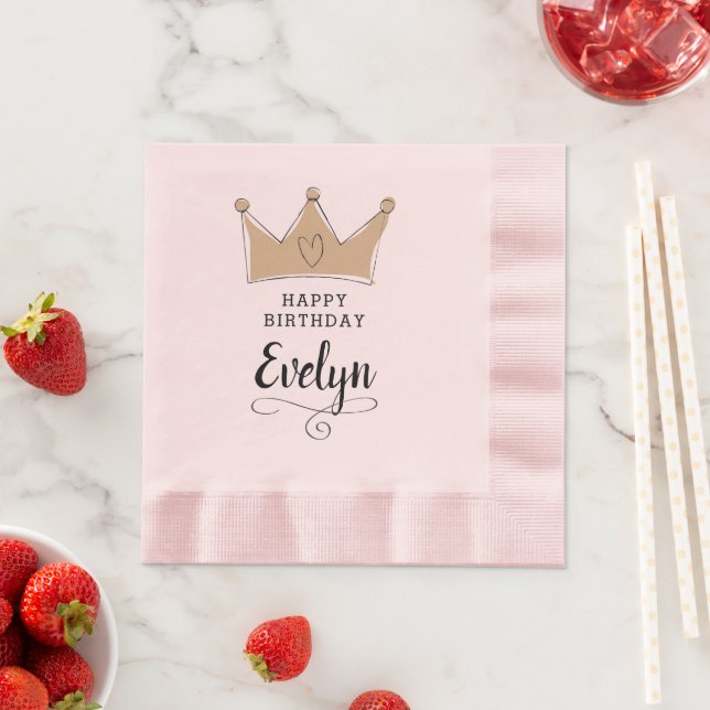Princess Crown Napkin (Insitu)