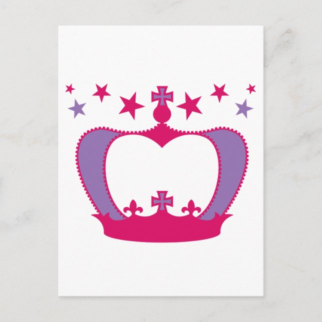 Princess Crown Postcard (Front)