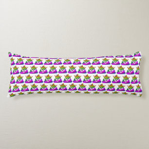 Princess Crown Rainbow Emoji Poop Body Cushion