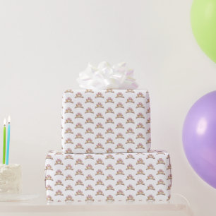 Princess Crown Wrapping Paper Roll