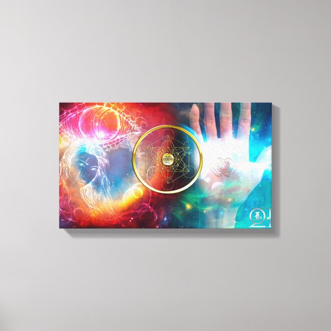 Princess Dha-loo-ma and the Eye of Qi - Fan Art Canvas Print (Front)