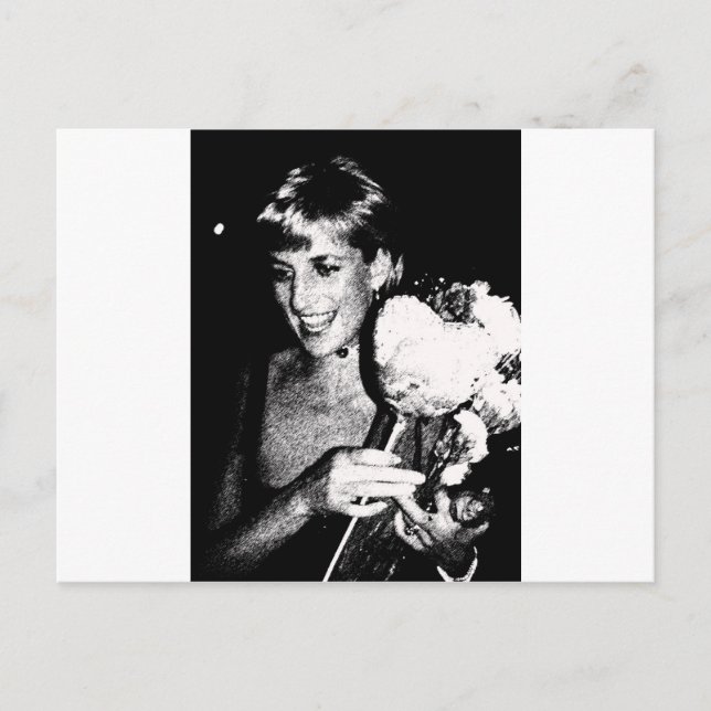 princess Di digital.jpg Postcard (Front)