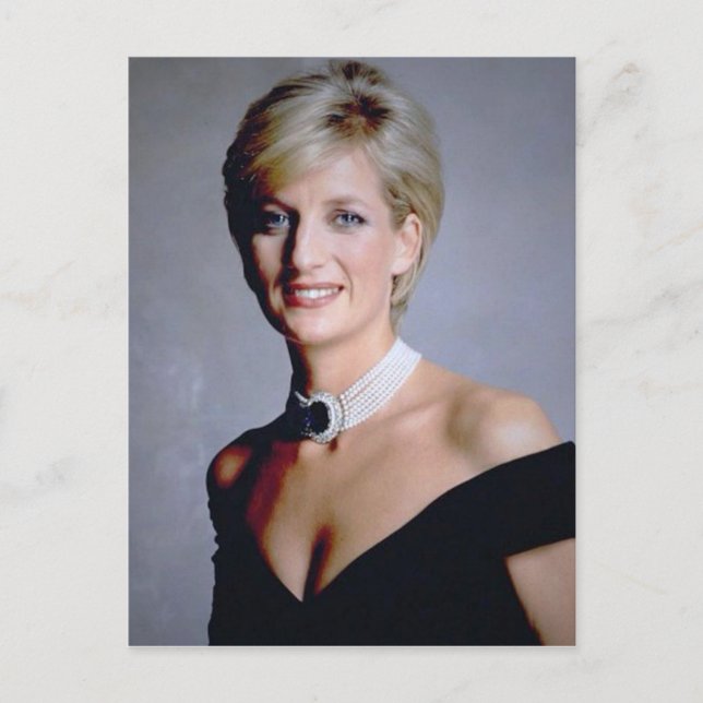 Princess Diana 1997 Postcard (Front)