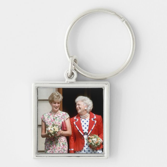 Princess Diana-Barbara Bush Key Ring (Front)