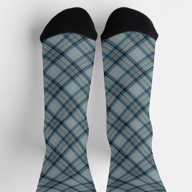 Princess Diana Memorial Original Scottish Tartan Socks (Top)