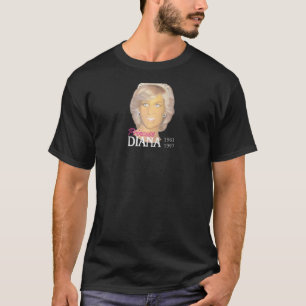 Princess Diana Portrait Painting Love Tribute Pict T-Shirt