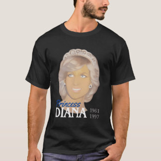 Princess Diana Portrait Painting Tribute Picture A T-Shirt