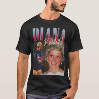 PRINCESS DIANA  Rap Hip Hop Princess Diana 90s Ret T-Shirt