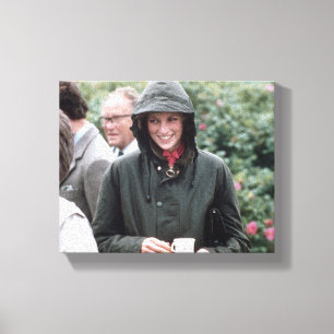 Princess Diana Scotland Canvas Print