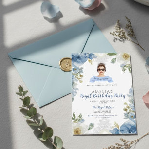 Princess Diaries 30th Birthday milenial Invitation