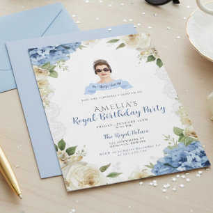 Princess Diaries 30th Birthday milenial Invitation