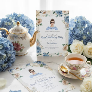 Princess Diaries 30th Birthday milenial Invitation