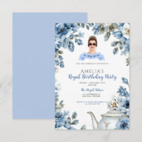 Princess Diaries 30th Birthday milenial Invitation