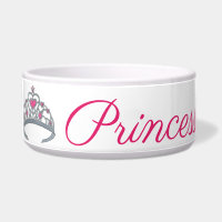 Princess Dog Pink Silver Tiara Royalty Queen Crown